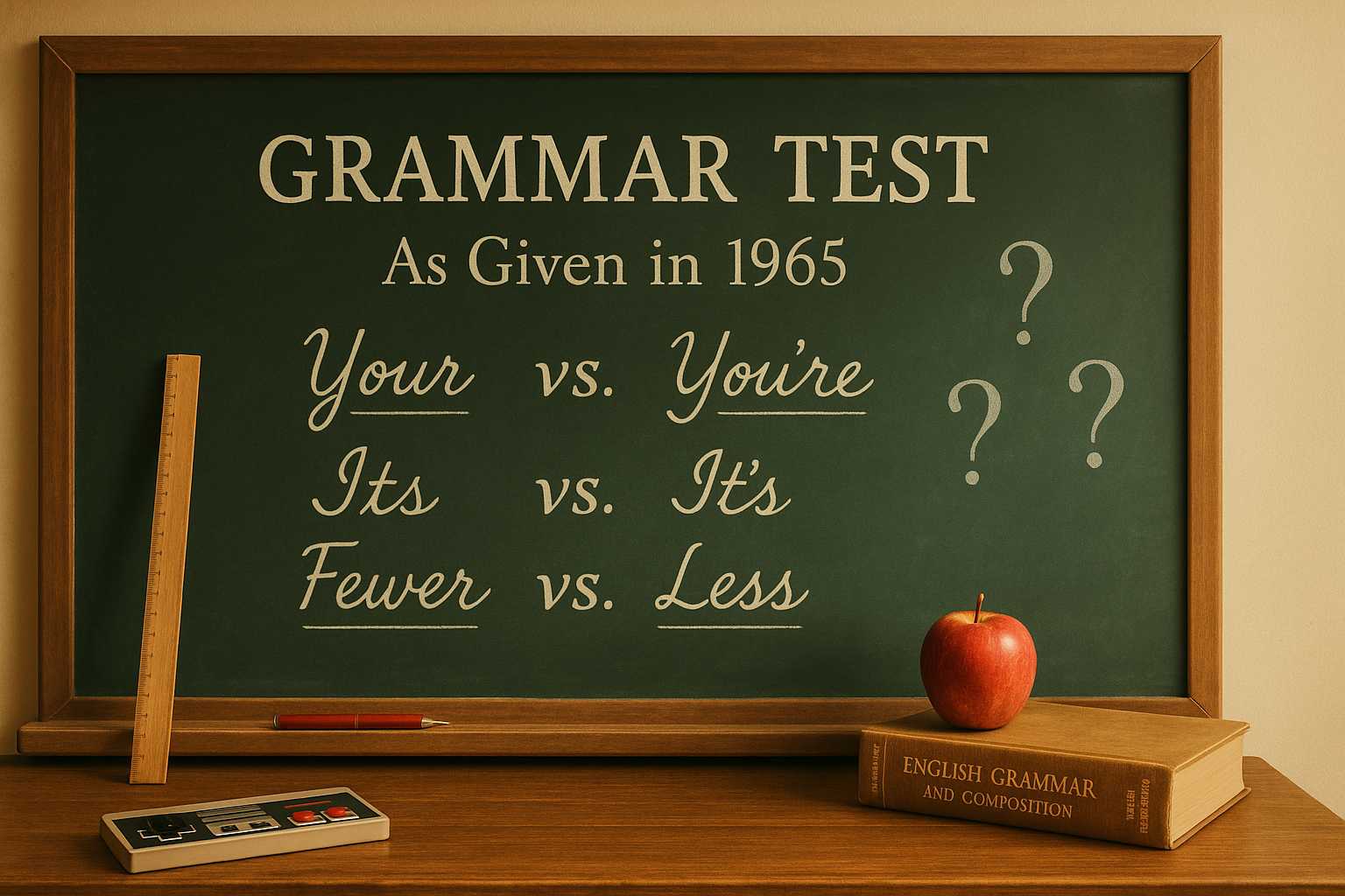 Grammar Test Quiz